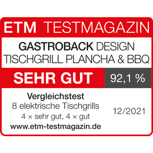 GASTROBACK® Tischgrill - 42524 Design Plancha & BBQ