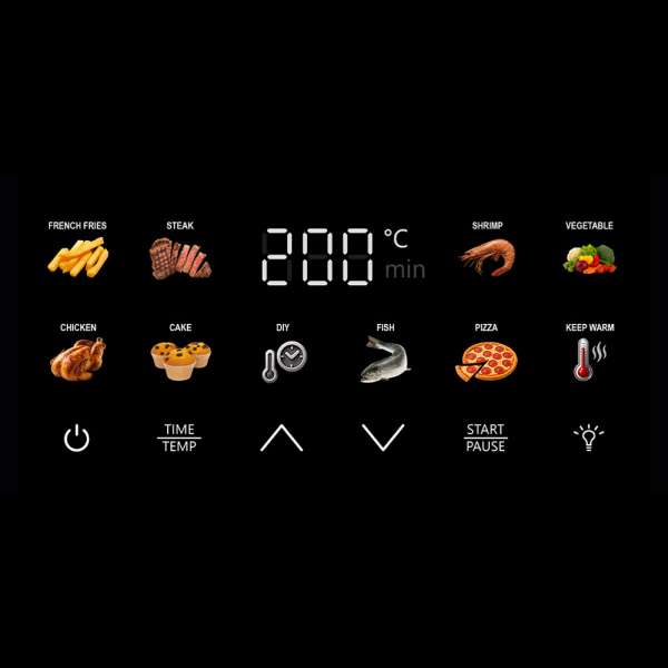 Multi Hot Air Fryer Heat & Crisp Family 8 L