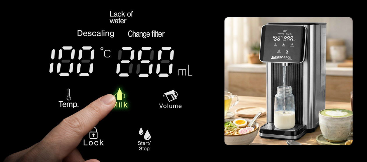 GASTROBACK® Hot Water Dispenser - 42330 - Design Hot Water Dispenser Quick Tea