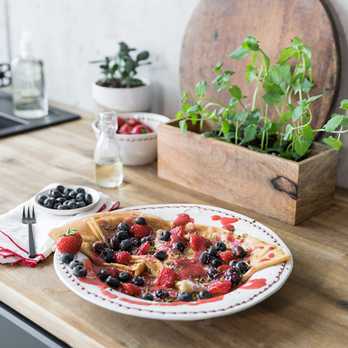 Kleines Crêpe-Gerät