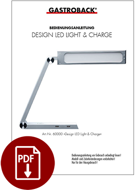 60000 - Design LED Light & Charge - BDA