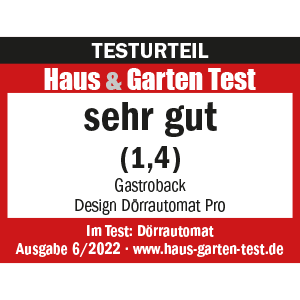 Dörrautomaten GASTROBACK® - Design Dörrautomat Pro - 46602 - Haus & Garten Test 06/2022