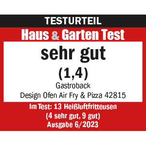 Haus & Garten Test - Auszeichnung