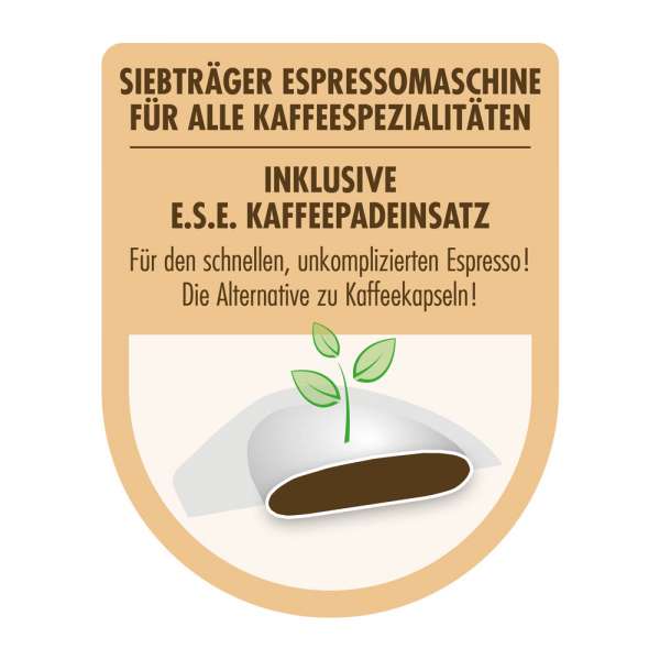 GASTROBACK® Siebträger Espressomaschine - 42721 Design Espresso Piccolo Pro