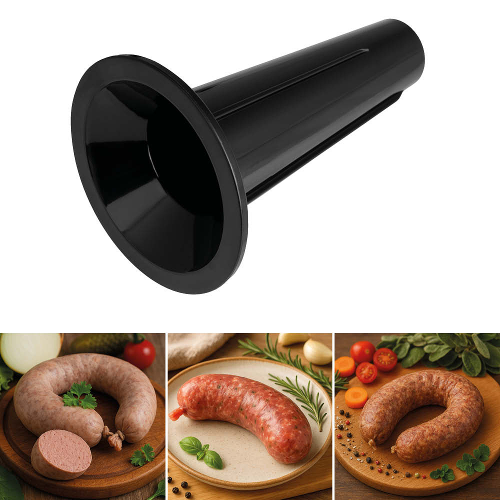 GASTROBACK® Mincer - 41410 - Design Mincer 6-in-1 Power Pro #10 - Wurstfüllvorsatz Erleichtert das Füllen von Würsten aller Art, ideal für selbstgemachte Brat-, Leber- oder Grillwürste. Praktisch und hygienisch.