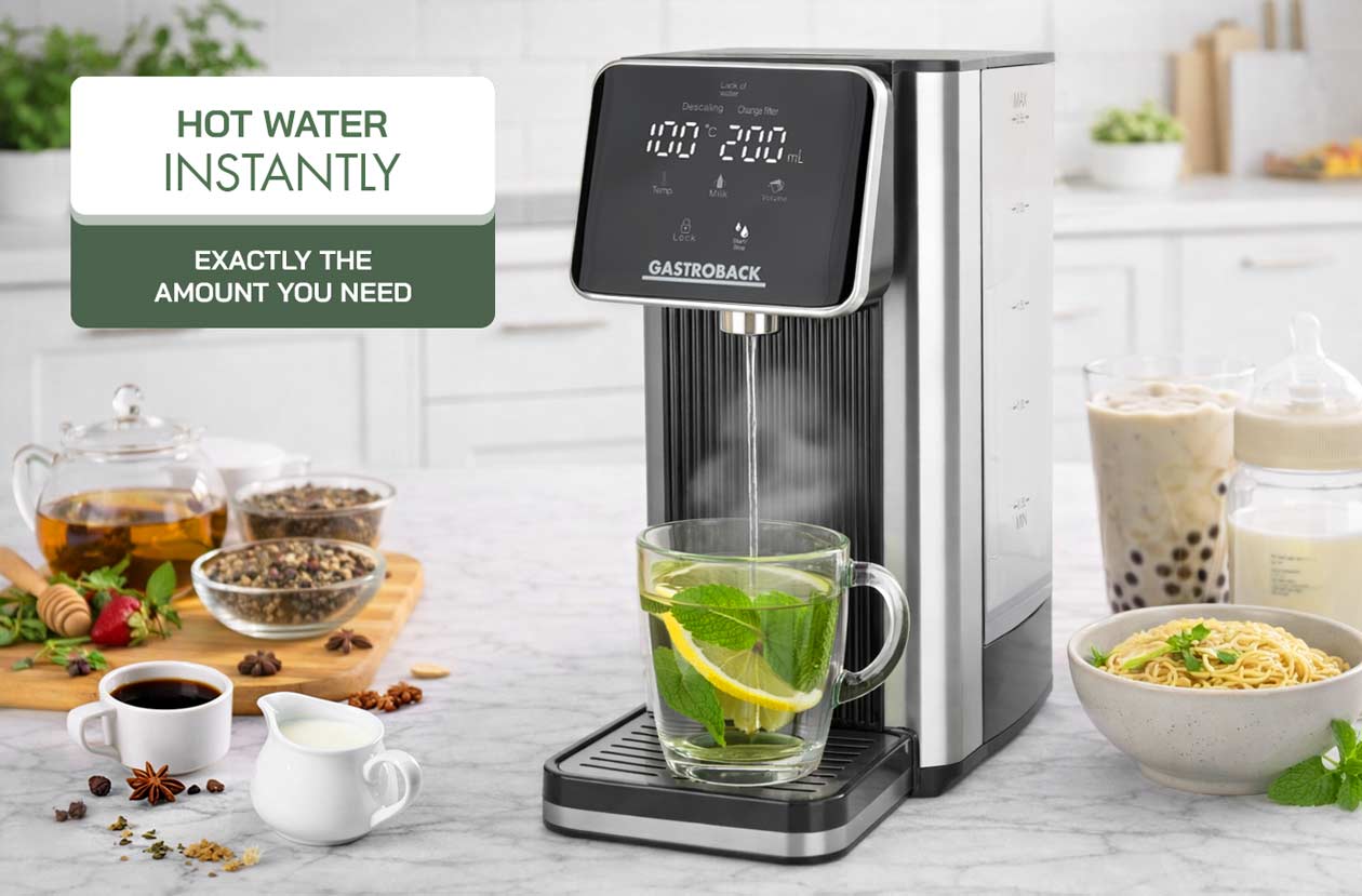 GASTROBACK® Hot Water Dispenser - 42330 - Design Hot Water Dispenser Quick Tea
