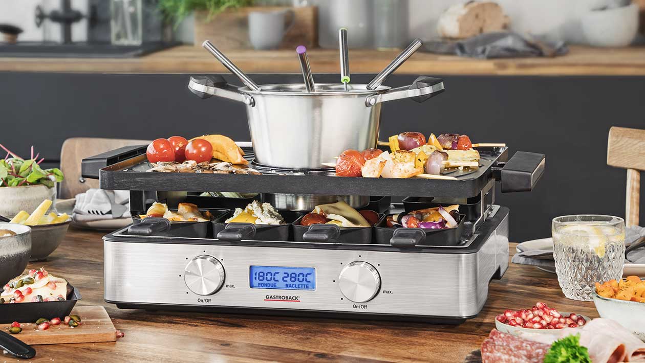 Design Raclette Fondue Advanced