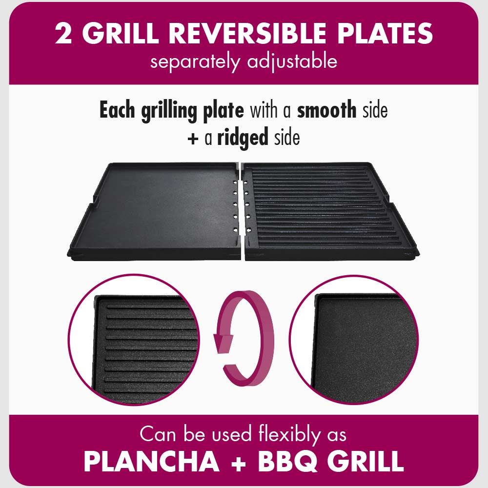 GASTROBACK® Table Grill - 42524 Design Table Grill Plancha & BBQ