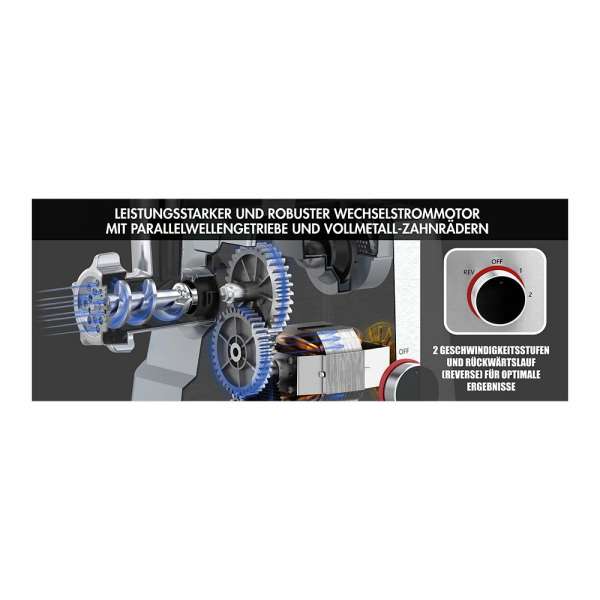 GASTROBACK® Fleischwolf - 41407 - Design Fleischwolf 6-in-1 Plus #6