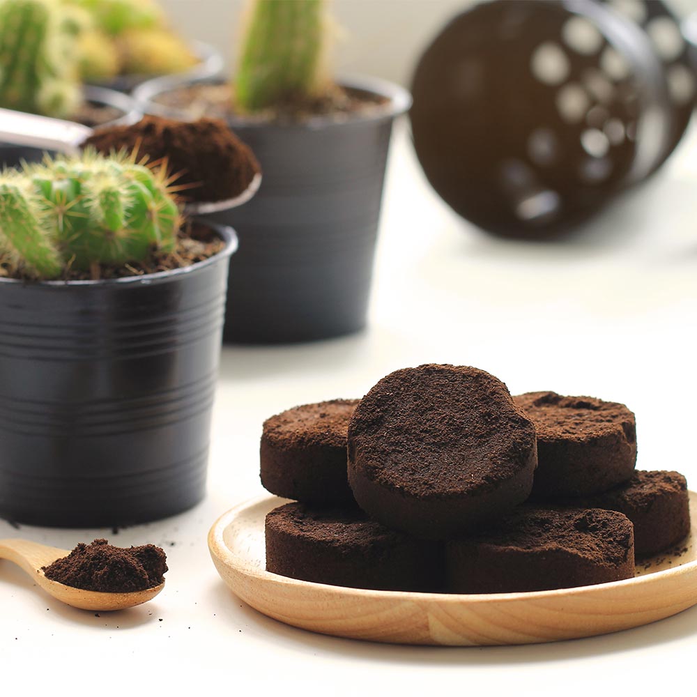 Further use of the coffee grounds