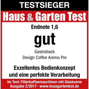 Design Coffee Aroma Pro H&G Testlogo