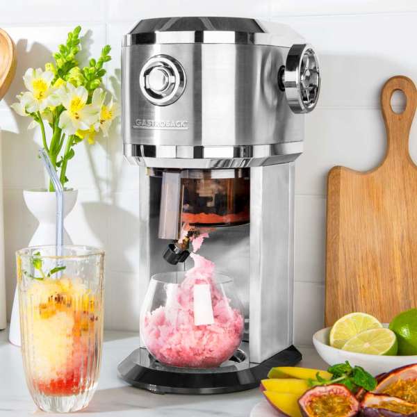 GASTROBACK® Ice Shaver - Slushy Maker - Ice Cream Maker - Ice-Scraper - 42905 - Design Ice Shaver