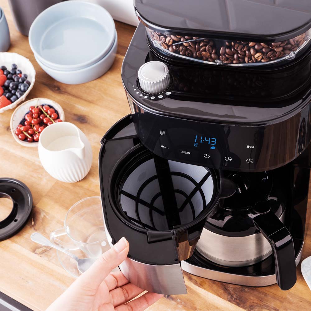 GASTROBACK® Coffee Machine - 62711 S - Coffee Machine Grind & Brew Pro Thermo