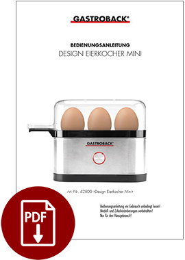 42800 - Design Eierkocher Mini - BDA