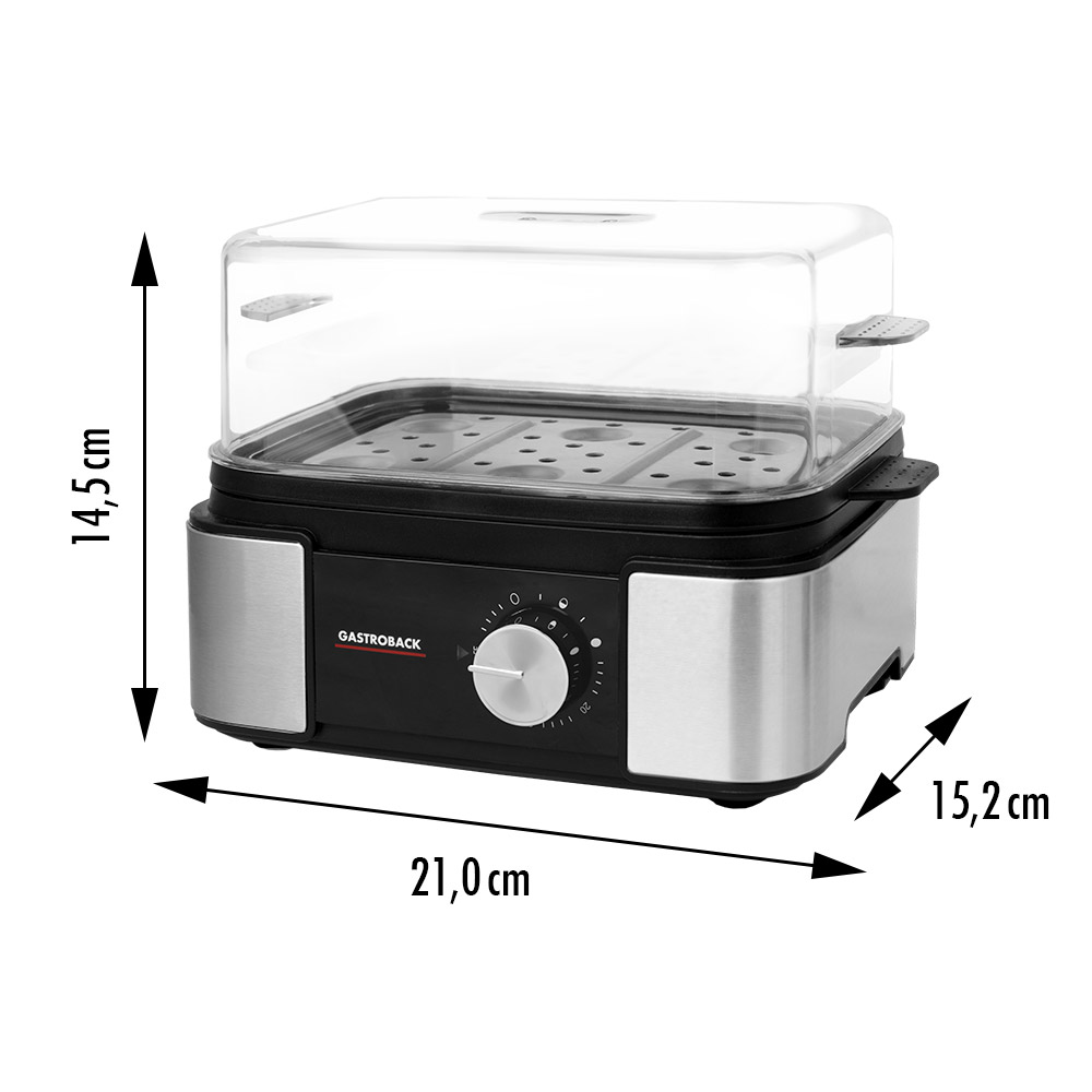 GASTROBACK® Egg cooker - 42803 - Smart egg cooker EasyCook 6 GASTROBACK® Egg cooker - 42803 - Smart egg cooker EasyCook 6