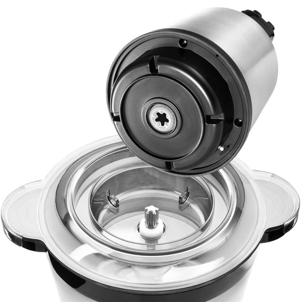 GASTROBACK Design Multizerkleinerer Professional 5 Liter Messerwelle und Innengetriebe aus Edelstahl