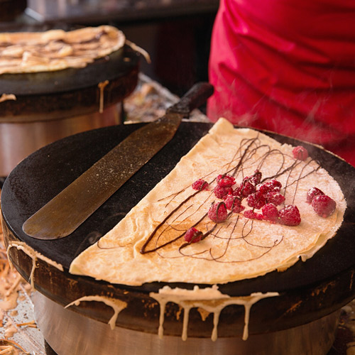 Kleines Crêpe-Gerät