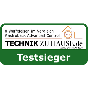 TESTSIEGER Waffeleisen GASTROBACK® Waffeleisen Advanced Control 42424 Technik zu Hause 2020