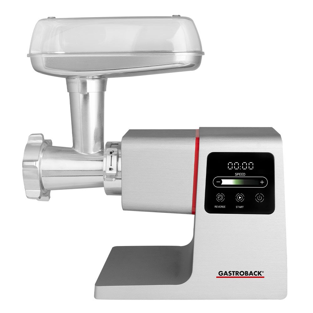 Design Fleischwolf 6-in-1 Power Pro #10 – Elektrischer Fleischwolf für Wurst & Hackfleisch | Gastroback