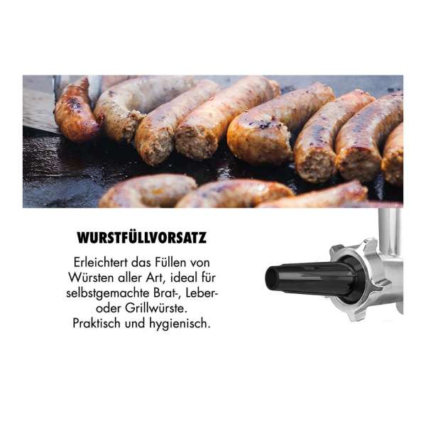 GASTROBACK® Fleischwolf - 41407 - Design Fleischwolf 6-in-1 Plus #6