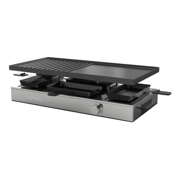 GASTROBACK - 42563 - Raclette Grill & Pancake Station - for 8 people - 2-in-1 - versatile multifunctional appliance - XXL double pans