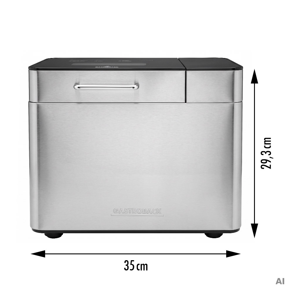 GASTROBACK® Automatic Bread Maker - 42828 - Automatic Bread Maker Scale & Crust Pro GASTROBACK® Automatic Bread Maker - 42828 - Automatic Bread Maker Scale & Crust Pro