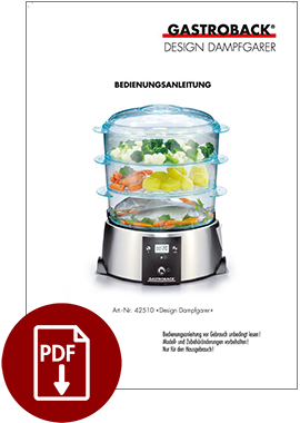 42510 - Design Food Steamer - IM