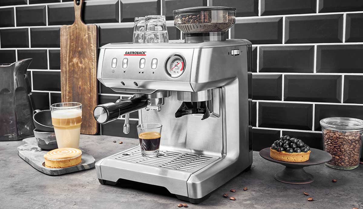 GASTROBACK® Siebträgermaschine - 42619 Design Espresso Advanced Barista