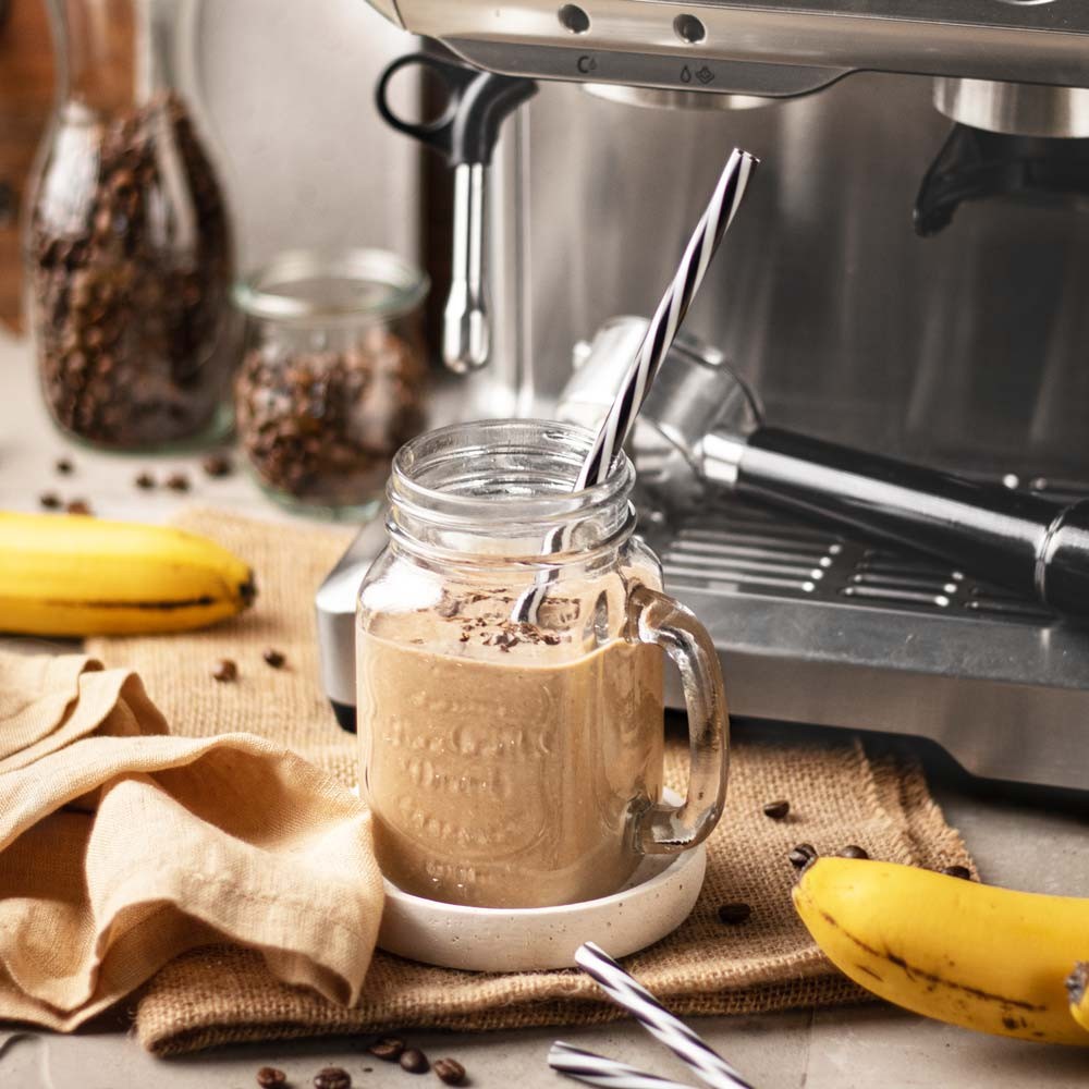 Espresso banana smoothie