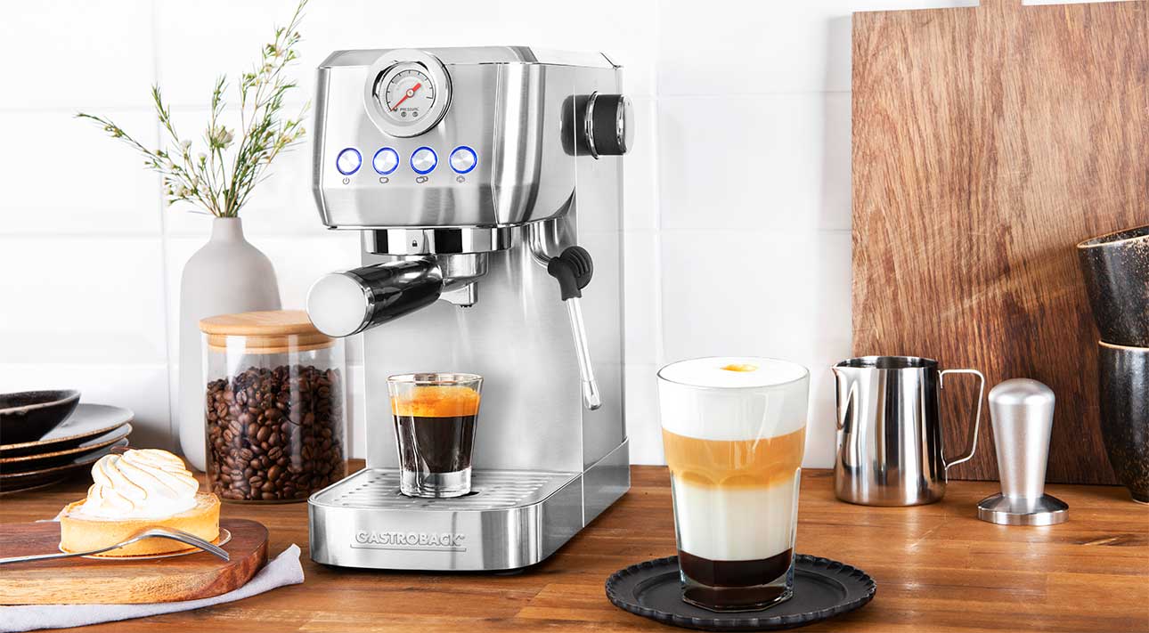 GASTROBACK® Siebträger Espressomaschine - 42721 - Design Espresso Piccolo Pro