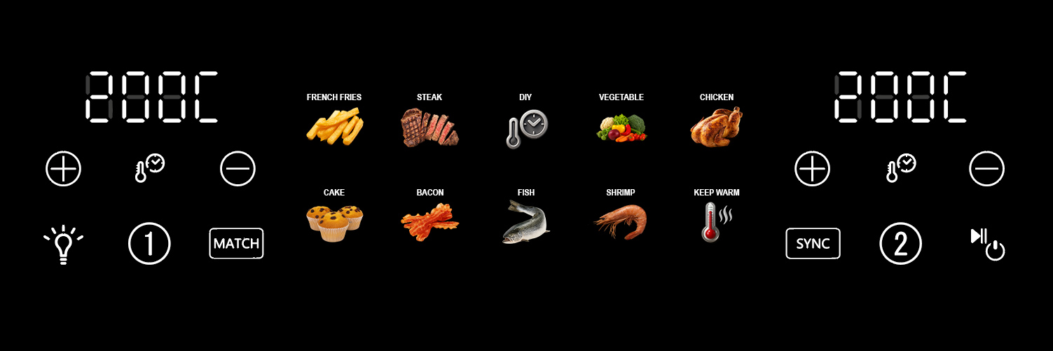 GASTROBACK® Air Fryer - 42586 - Multi Hot Air Fryer Duo Family 9 L