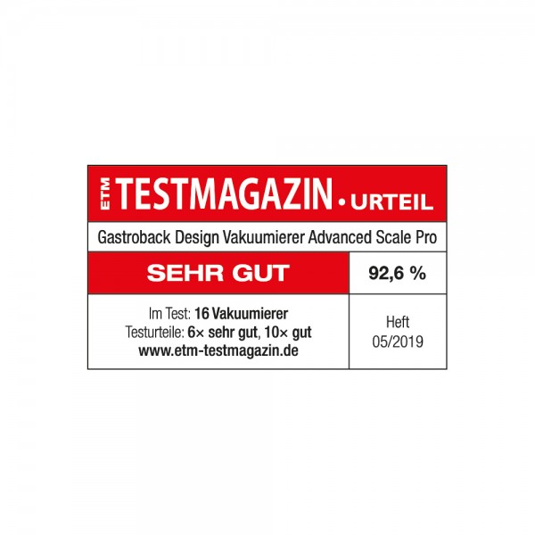 Design Vakuumierer Advanced Scale Pro