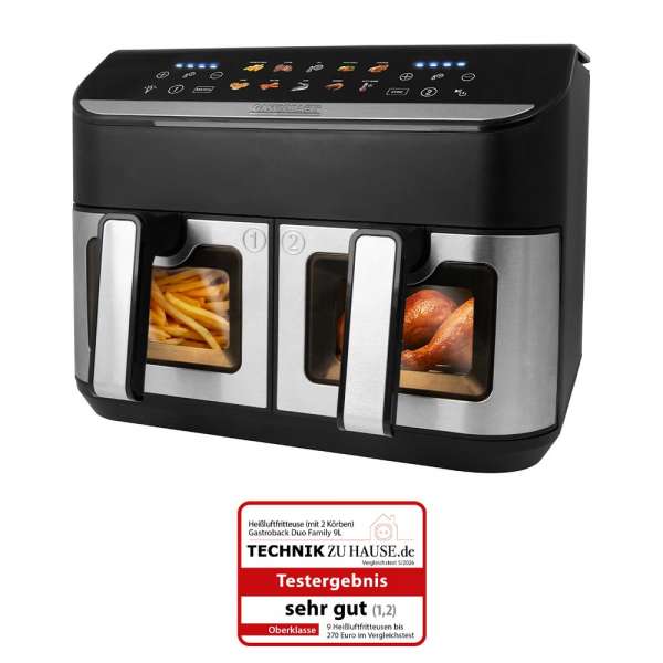 Multi Hot Air Fryer Duo Family 9 L