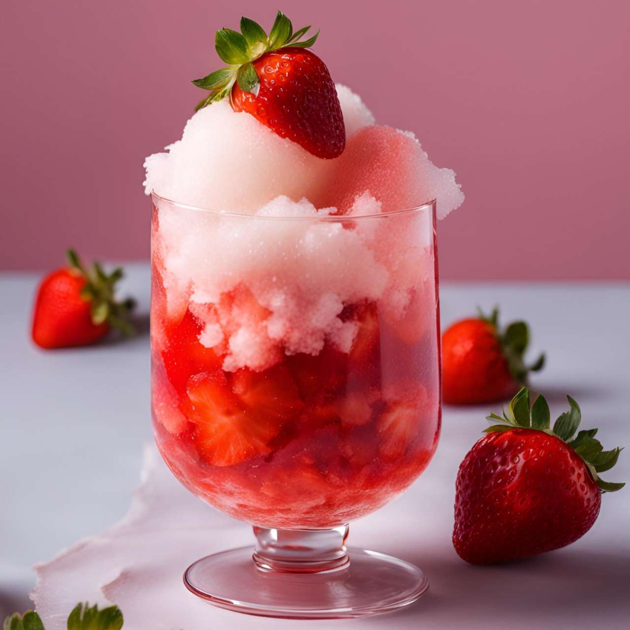 fruchtiges-Erdbeer-Shaved-Ice-Shaved-Ice-Slush-Eis-Granita-Rezepte