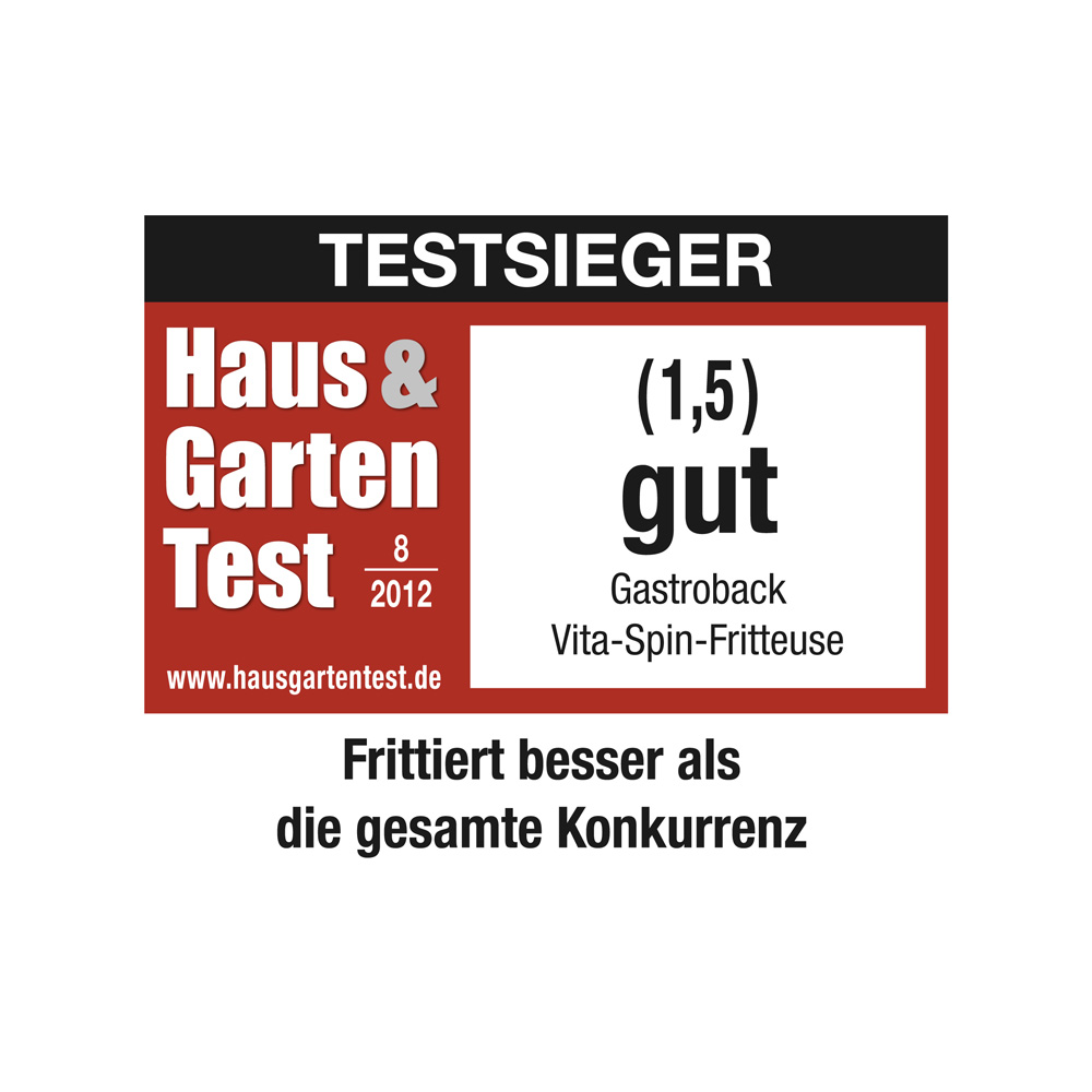 Testsieger mit der Gesamtnote 