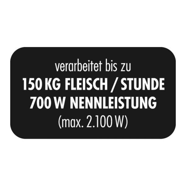 GASTROBACK® Fleischwolf - 41407 - Design Fleischwolf 6-in-1 Plus #6