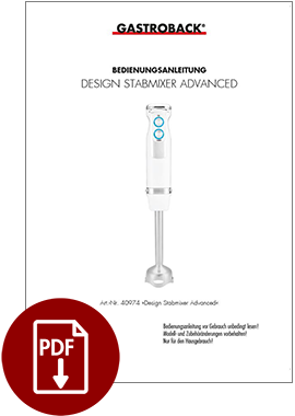 40974 - Design Stabmixer Advanced - BDA