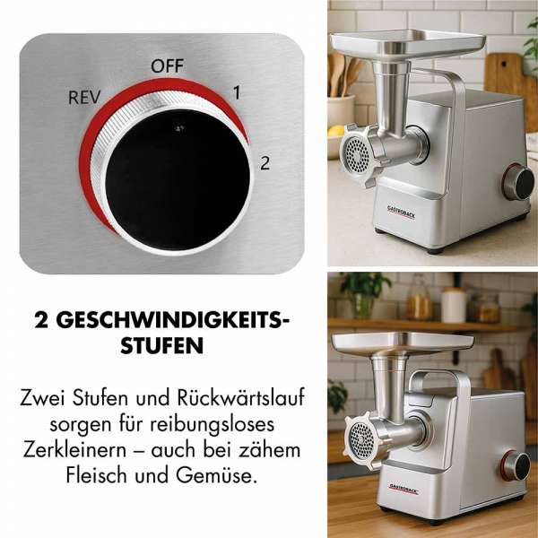 GASTROBACK® Fleischwolf - 41407 - Design Fleischwolf 6-in-1 Plus #6