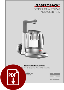 42440 - Design Automatic Tea-maker Advanced Plus - IM