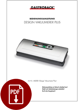 46011 - Design Vakuumierer Plus - BDA