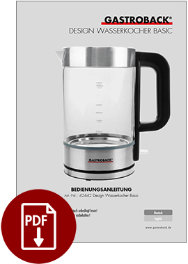 42442 - Design Wasserkocher Basic - BDA