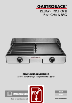 42524 - Design Table Grill Plancha & BBQ - IM