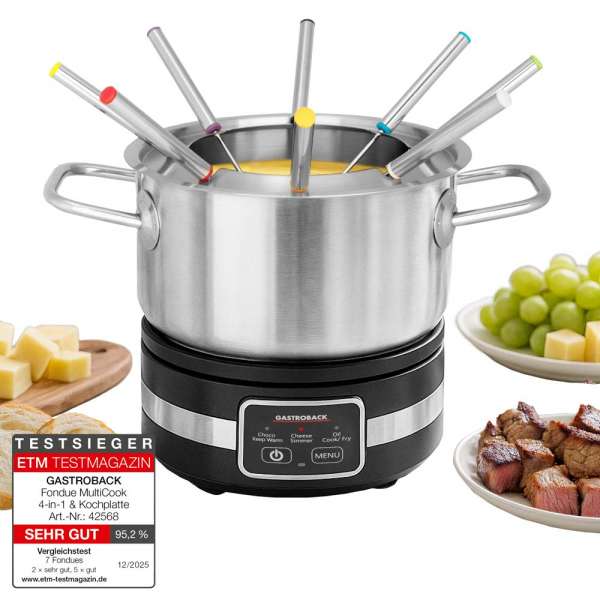 Fondue MultiCook 4-in-1 & Cooking Plate