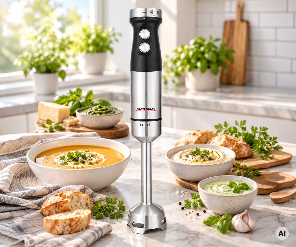 GASTROBACK® Stabmixer - 41010 - Power Stabmixer + Eiscreme