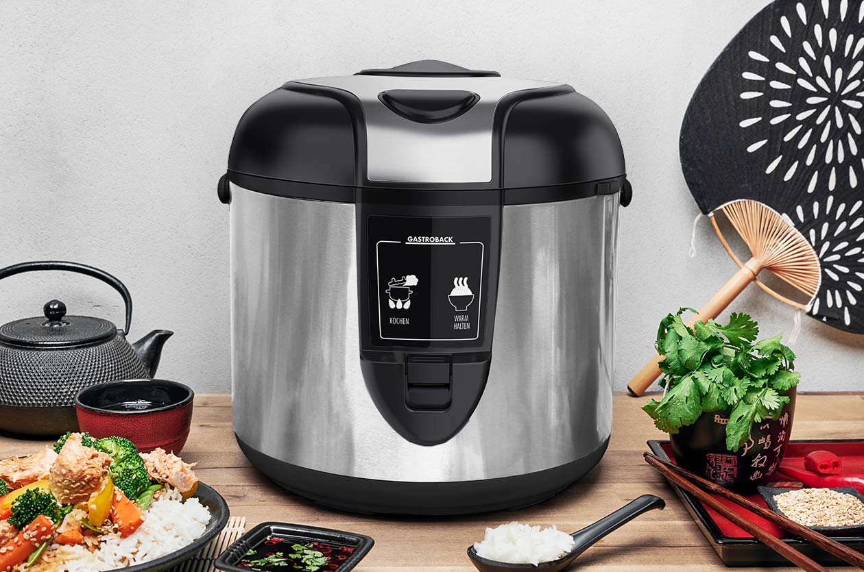 GASTROBACK® Reiskocher - 42507_S - Design Reiskocher Premium Edition 3 L