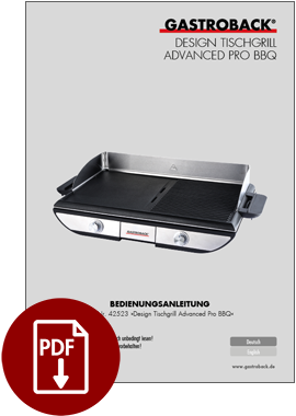42523 - Design Tischgrill Advanced Pro BBQ - BDA