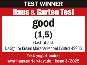 GASTROBACK® Eismaschine - 42900 - Design Eismaschine Advanced Control - Haus & Garten Test Edition 3/2025 GASTROBACK® Eismaschine - 42900 - Design Eismaschine Advanced Control - Haus & Garten Test Edition 3/2025