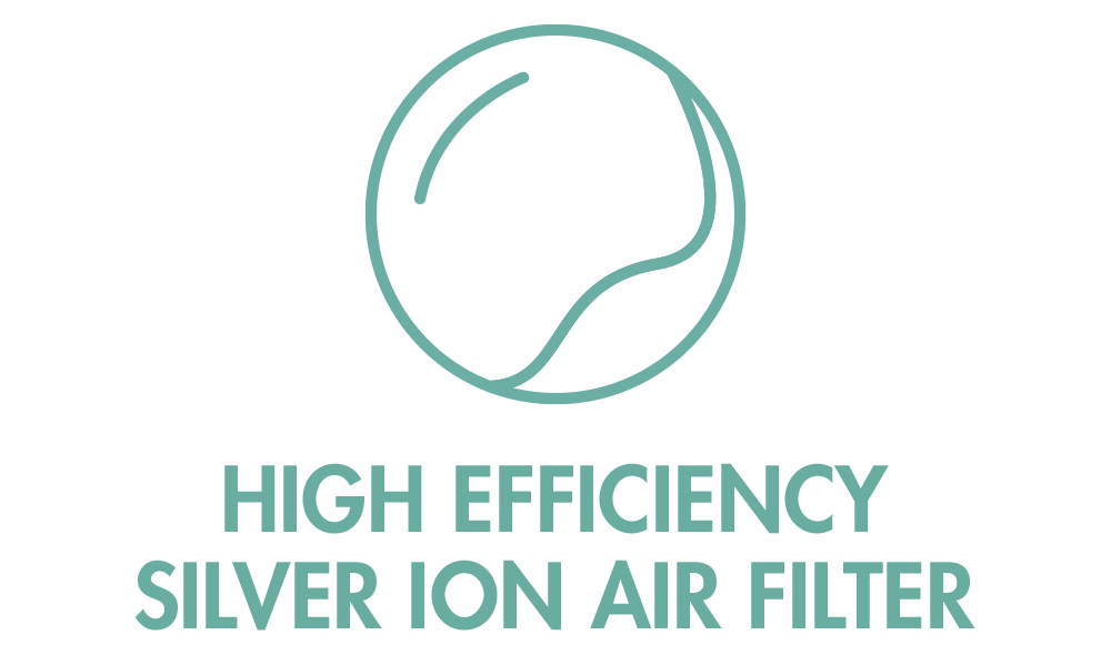 GASTROBACK® Air Purifier AG+ AirProtect - Silver Ion Air Filter GASTROBACK® Air Purifier AG+ AirProtect - Silver Ion Air Filter