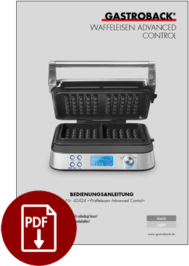 42424 - Waffeleisen Advanced Control - BDA