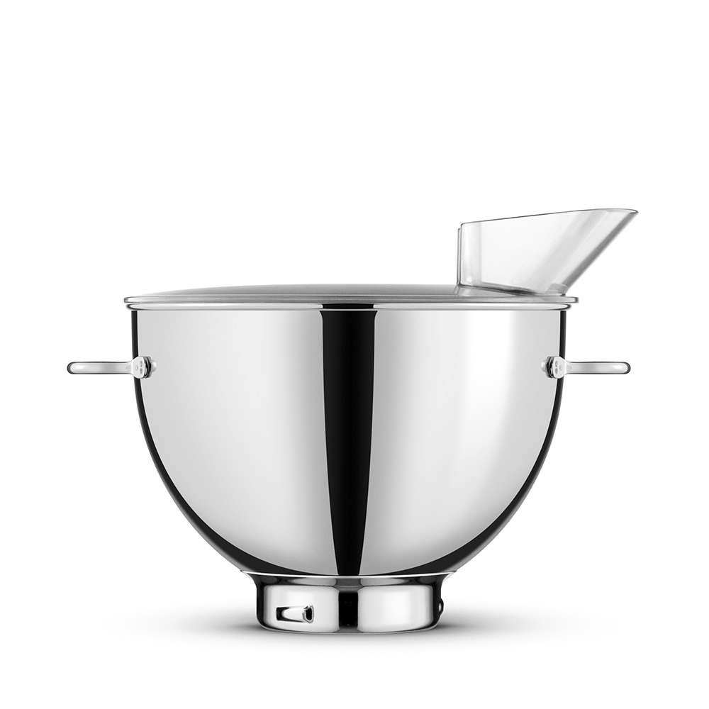 Wiselet Rührschüssel Aus Edelstahl Für KitchenAid – 5 Liter, Kupfer-Finish, Inkl. Silikonschaber – Passt Auf Classic & Artisan Kippkopf-Mixer